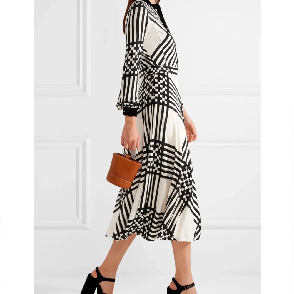Tory Burch Anja Dress size medium rare geo